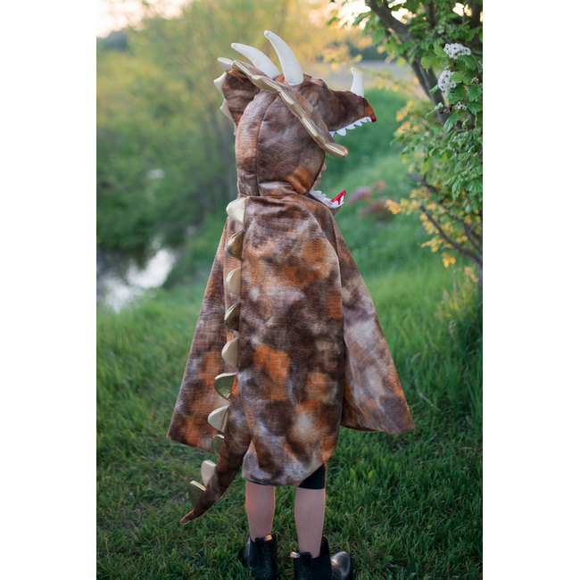 Great Pretenders Grandasaurus Triceratops Cape w/ Claws 4-6