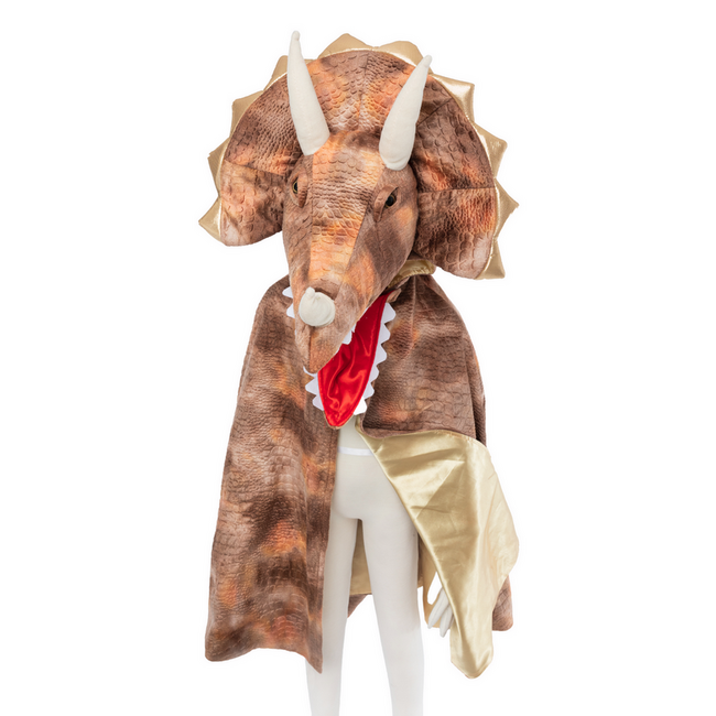 Great Pretenders Grandasaurus Triceratops Cape w/ Claws 4-6