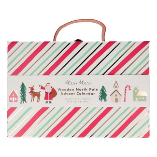 Meri Meri - Festive Village Wooden Advent Calendar