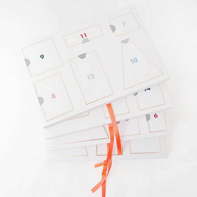 Meri Meri - Festive Village Wooden Advent Calendar