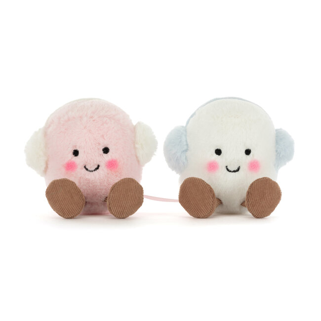 Jellycat Jellycat - Amuseables Toastie Pink and White Marshmallows