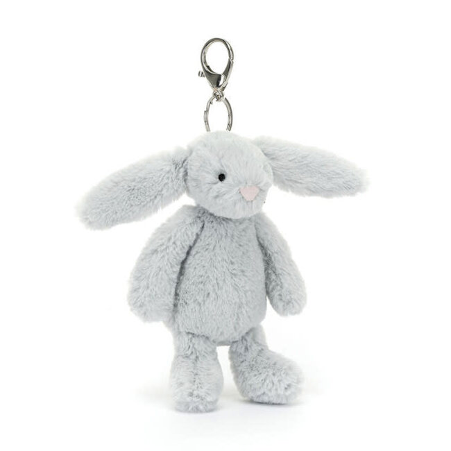 Jellycat Jellycat - Bashful Silver Bunny Bag Charm