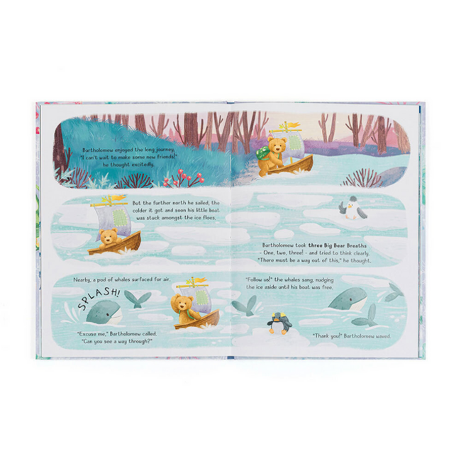Jellycat Jellycat - Bartholomew Bear and the Snow Giants Book