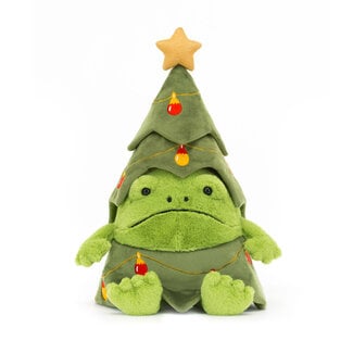 Jellycat Jellycat - Christmas Tree Ricky Rainfrog