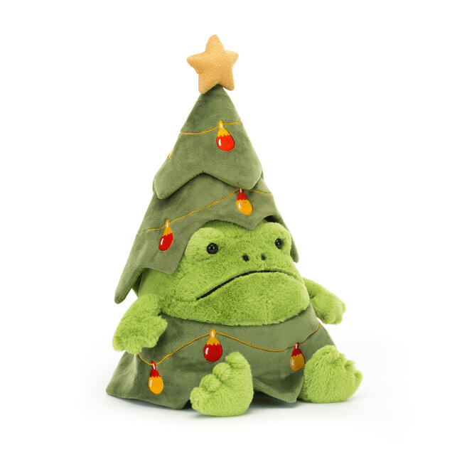 Jellycat Jellycat - Christmas Tree Ricky Rainfrog