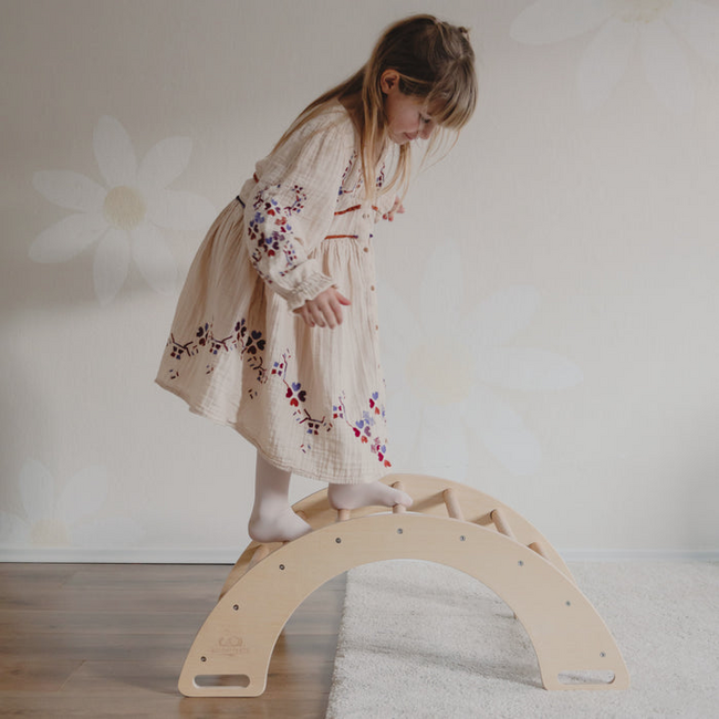 Fire the Imagination Kinderfeets - Pikler Rocking & Climbing Arch