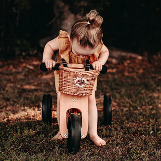 Fire the Imagination Kinderfeets - Wicker Bike Basket