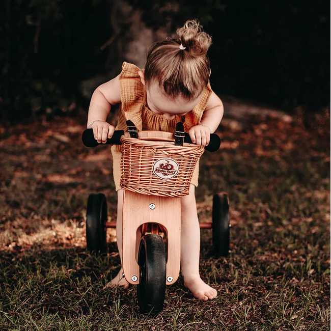 Fire the Imagination Kinderfeets - Wicker Bike Basket