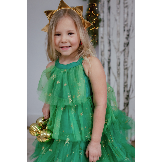 Great Pretenders Christmas Tree Dress & Headpiece