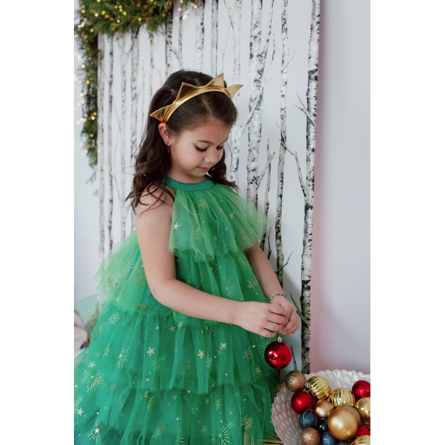 Great Pretenders Christmas Tree Dress & Headpiece
