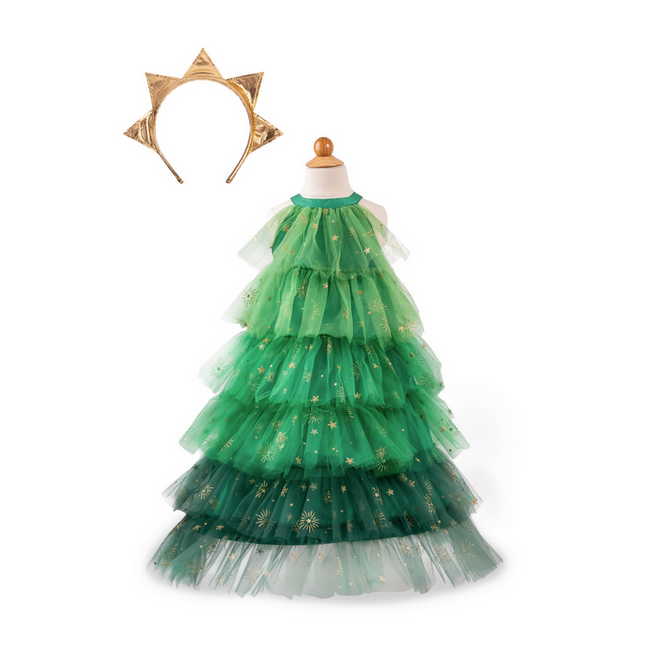 Great Pretenders Christmas Tree Dress & Headpiece