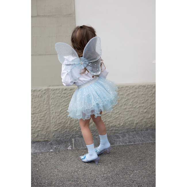 Great Pretenders Iridescent Celestial Fairy Wings, Tutu & Wand Set  Size 4-6