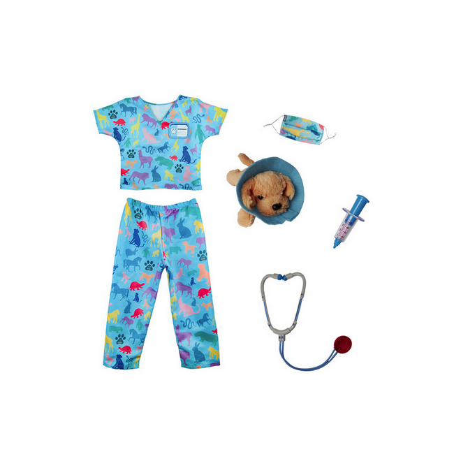 Great Pretenders Veterinarian W/ Accessories  Size 5-6