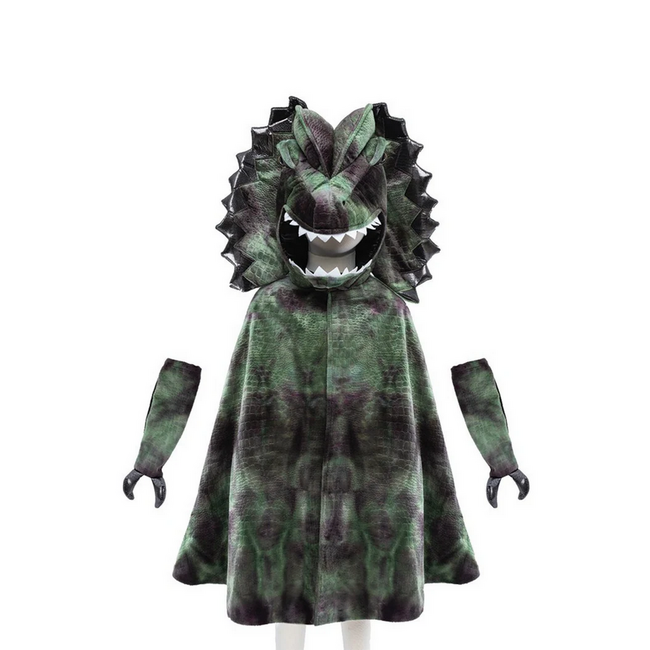 Great Pretenders Grandasaurus Dilophosaurus Cape w/ Claws  Size  4-6