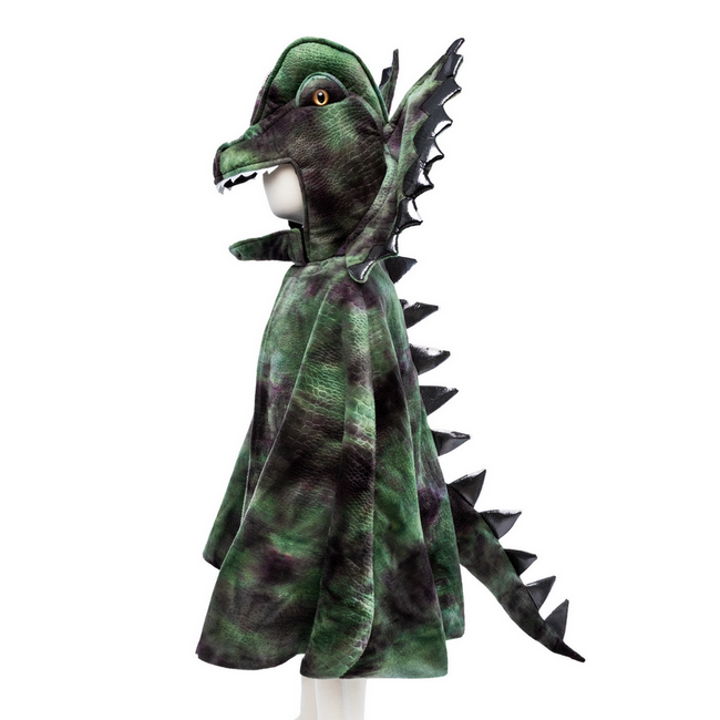 Great Pretenders Grandasaurus Dilophosaurus Cape w/ Claws  Size  4-6
