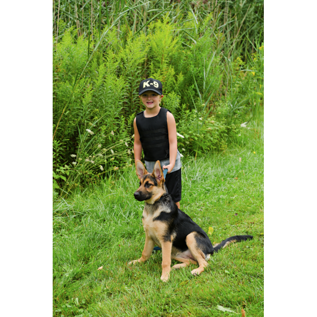 Great Pretenders K9 Unit Police Set, Vest,Hat & Plush Puppy  Size 5-6