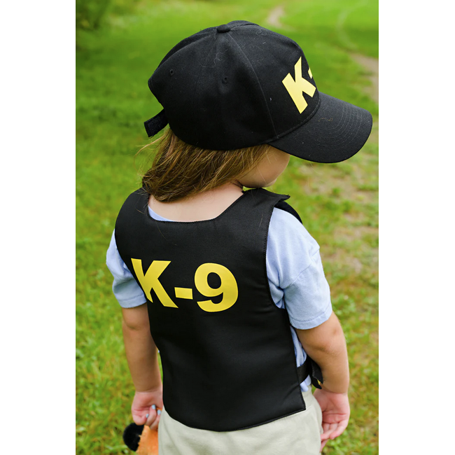 Great Pretenders K9 Unit Police Set, Vest,Hat & Plush Puppy  Size 5-6