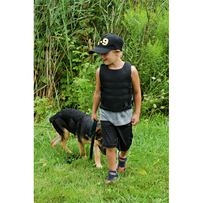 Great Pretenders K9 Unit Police Set, Vest,Hat & Plush Puppy  Size 5-6