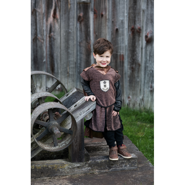 Great Pretenders Brilliant Copper Knight Tunic with Cape  Size 5-6