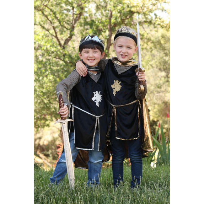 Great Pretenders Golden Knight W/Tunic, Cape & Crown   Size 5-6