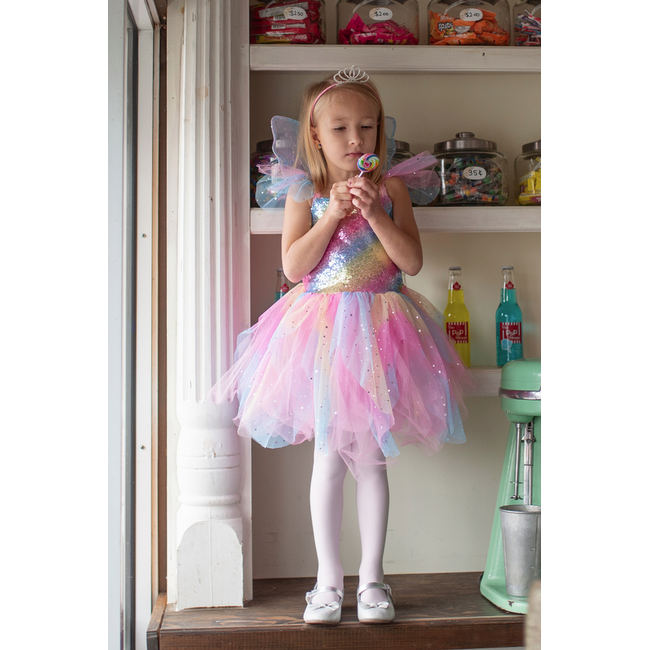 Great Pretenders Rainbow Fairy Dress & Wings