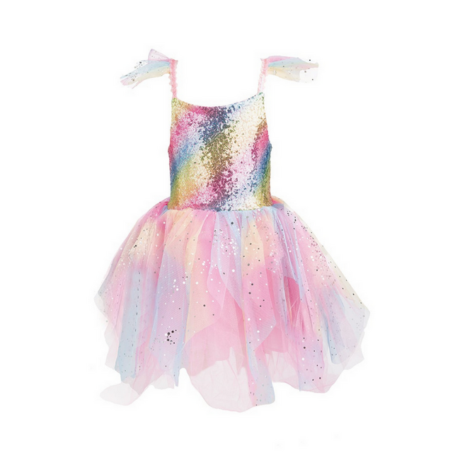 Great Pretenders Rainbow Fairy Dress & Wings