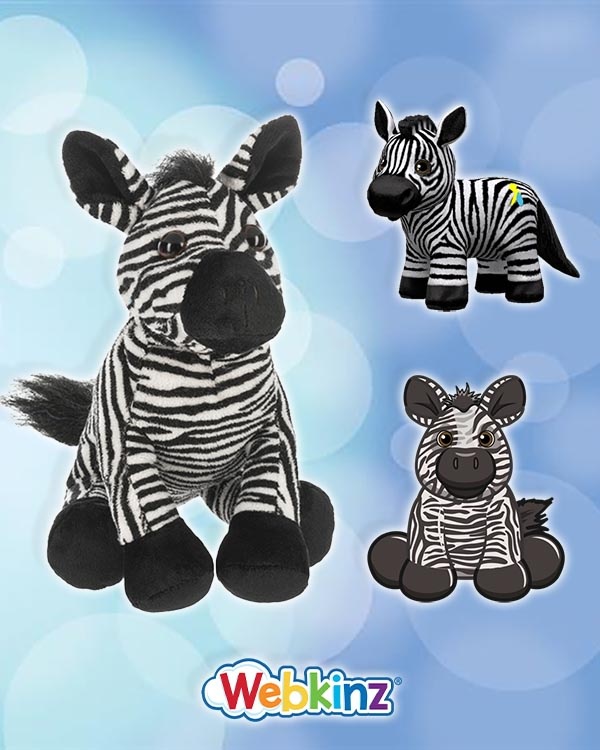 Ganz Webkinz Next - Zebra - Kaos Kids