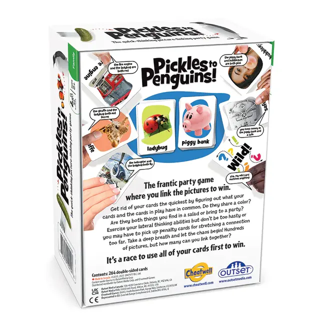 Pickles to Penguins!