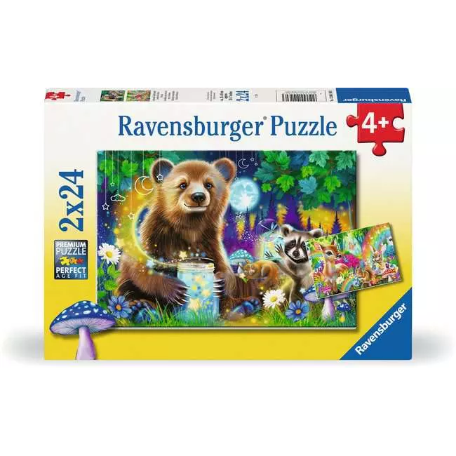 Ravensburger Lovable Woodland Friends 2x24pc