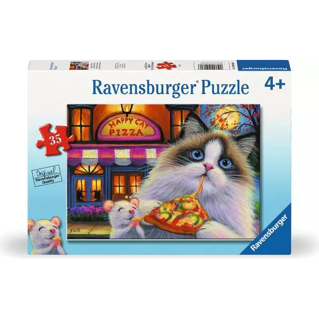 Ravensburger Happy Cat Pizza 35Pc