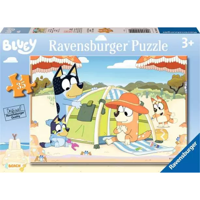 Ravensburger Bluey - Beach Day! 35pc Puzzle