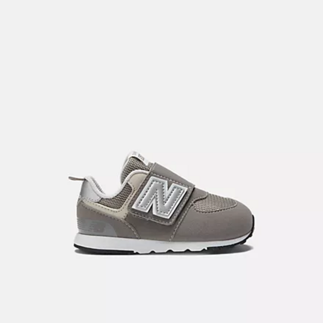 New Balance New Balance - Toddler and Babies 574 NEW-B Hook & Loop (Rain Cloud w/White NW574GR)