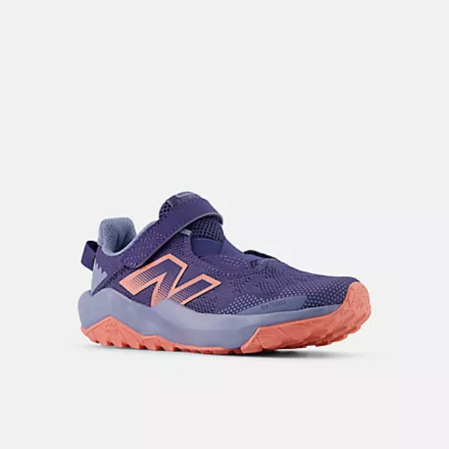 New Balance New Balance - Little Kid DynaSoft Nitrel v6 Bungee Lace with Top Strap (Dream State with Sunfade Red and Dusk Shower PANTRLV6)