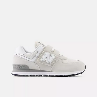 New Balance New Balance - Little Kid 574 Core Hook & Loop ( NIMBUS CLOUD with NB 103 WHITE PV574EVW)