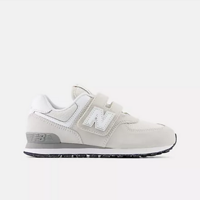 New Balance New Balance - Little Kid 574 Core Hook & Loop ( NIMBUS CLOUD with NB 103 WHITE PV574EVW)