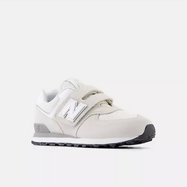 New Balance New Balance - Little Kid 574 Core Hook & Loop ( NIMBUS CLOUD with NB 103 WHITE PV574EVW)