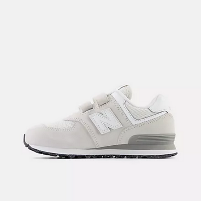 New Balance New Balance - Little Kid 574 Core Hook & Loop ( NIMBUS CLOUD with NB 103 WHITE PV574EVW)