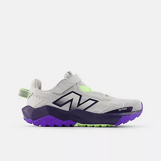 New Balance New Balance - Nitrel Bungee Lace with Top Strap (GREY MATTER with ELECTRIC INDIGO PFP and BOYSENBERRY - PNTRL547)