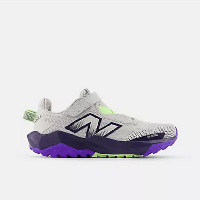 New Balance New Balance - Nitrel Bungee Lace with Top Strap (GREY MATTER with ELECTRIC INDIGO PFP and BOYSENBERRY - PNTRL547)