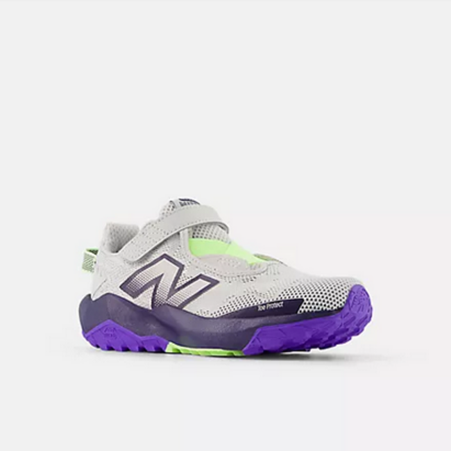 New Balance New Balance - Nitrel Bungee Lace with Top Strap (GREY MATTER with ELECTRIC INDIGO PFP and BOYSENBERRY - PNTRL547)