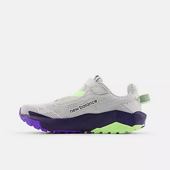 New Balance New Balance - Nitrel Bungee Lace with Top Strap (GREY MATTER with ELECTRIC INDIGO PFP and BOYSENBERRY - PNTRL547)