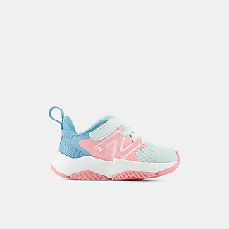 New Balance New Balance -Rave Run v2 Bungee Lace with Top Strap (GLINT BLUE with DOUBLE BUBBLE and TAFFY BLUE IRAV14A)
