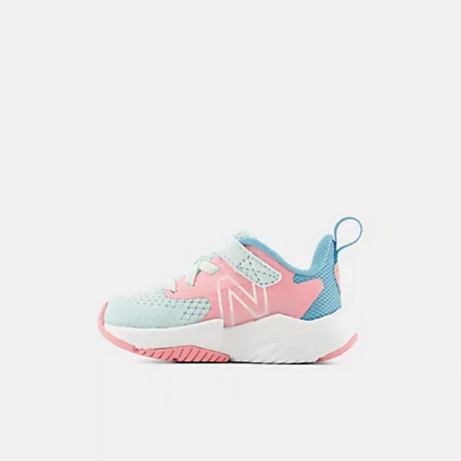 New Balance New Balance -Rave Run v2 Bungee Lace with Top Strap (GLINT BLUE with DOUBLE BUBBLE and TAFFY BLUE IRAV14A)
