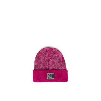 Herschel Elmer Reflective Ribbed Toddler 1-3Yrs Beanie - Dragonfruit Reflective