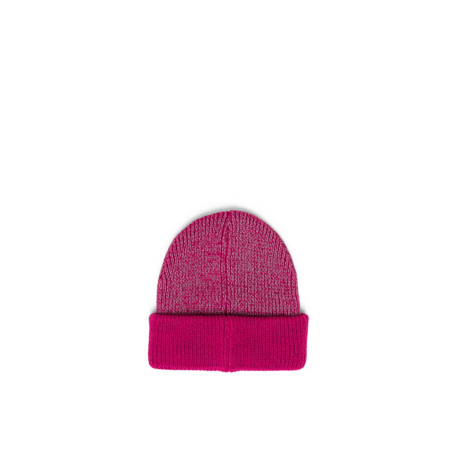 Herschel Elmer Reflective Ribbed Toddler 1-3Yrs Beanie - Dragonfruit Reflective