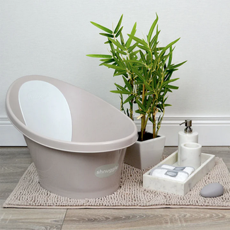 Shnuggle Baby Bath - Pebble Grey