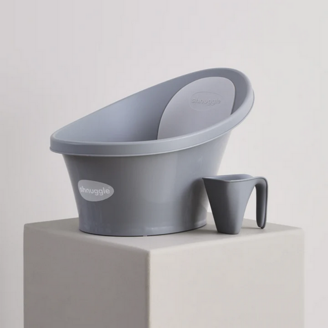 Shnuggle Baby Bath - Pebble Grey