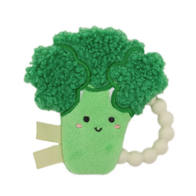 Pearhead Crinkle Teether Broccoli
