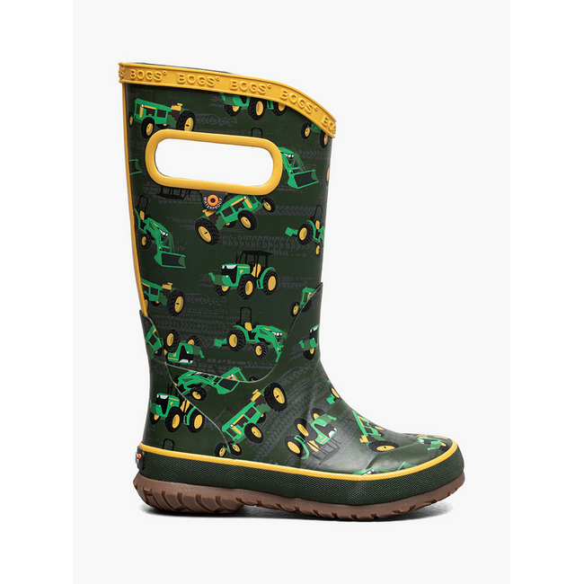 Bogs BOGS - Rainboot Tractor - Dark Green Multi (73323-348)