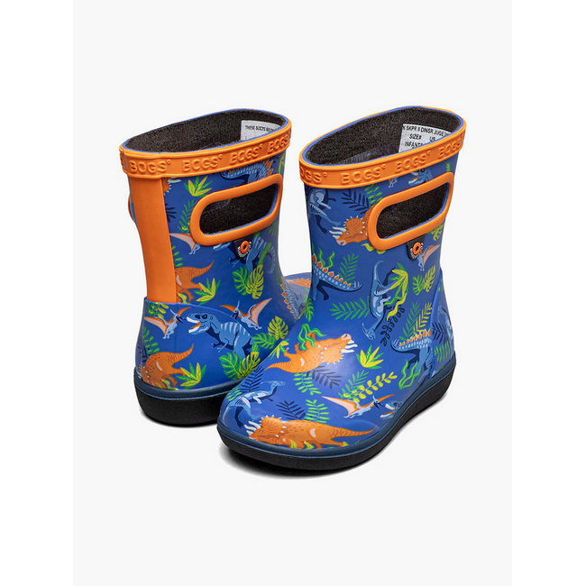 Bogs BOGS - Skipper II Dinosaur Jungle - Blue Multi (73335I-460)